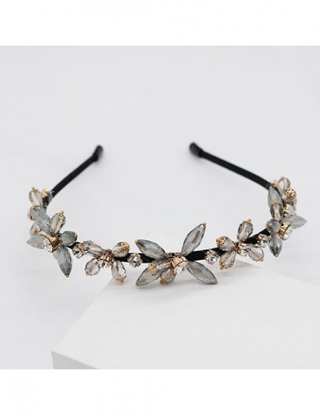 Ободок для волос свадебный D01851