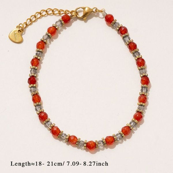 Браслет из цветного бисера на нити CJL42176