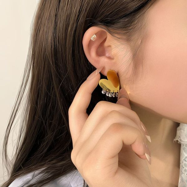 Серьги сталь CJL48348