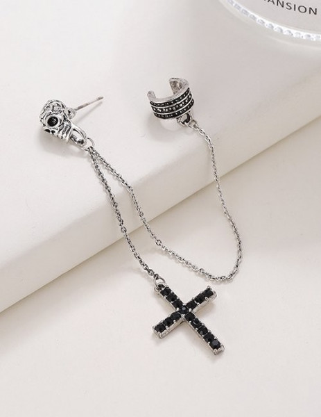 Кафф с крестом на цепочке L95098