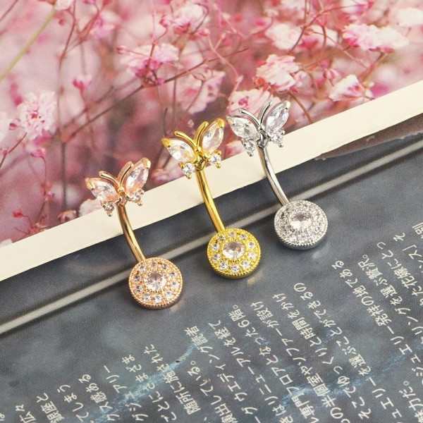 Пирсинг в пупок M86680