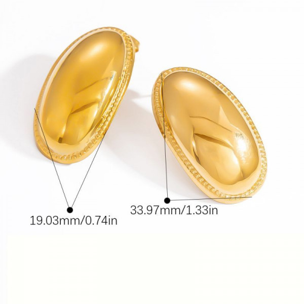 Серьги сталь CJL24150