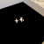 Миниатюрные серьги-пусеты Звезды CJC27121