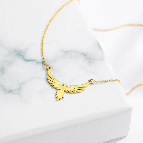 Колье из стали CJL32427