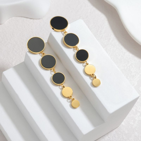 Серьги сталь CJP80832