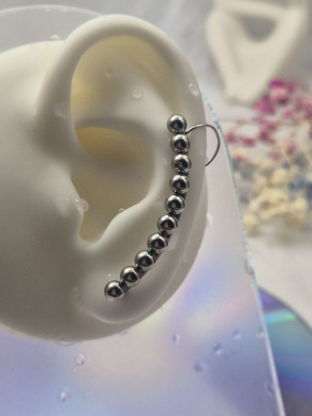 Кафф-зажим Шарики 1J11035CJJ