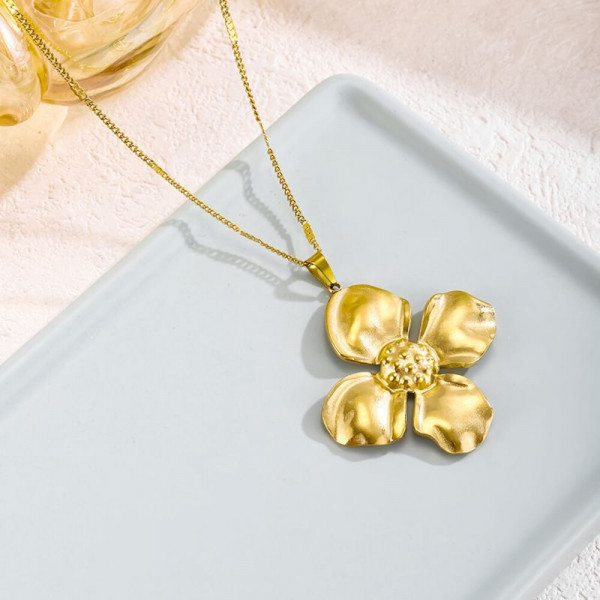 Колье из стали CJH63074