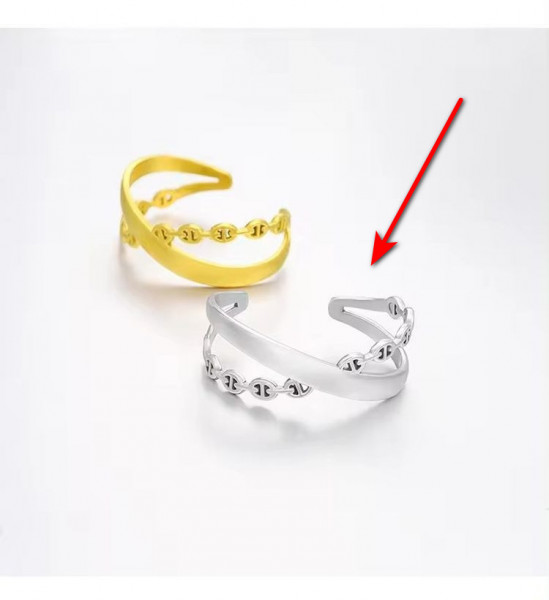 Кольцо медицинская сталь J10335CJJ