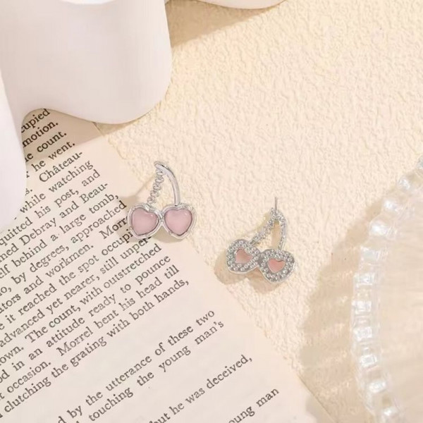 Серьги ювелирный сплав с серебряным гвоздиком J10420CJJ