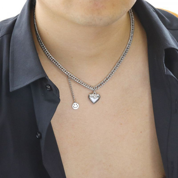 Колье из стали CJH82285