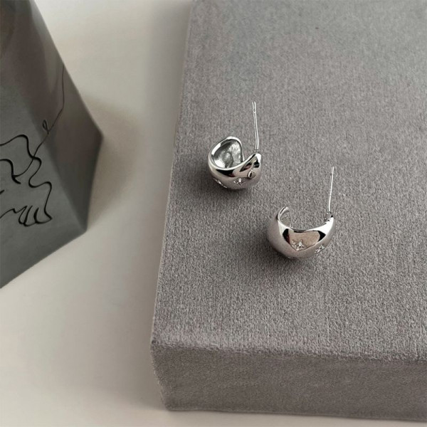 Миниатюрные серьги-пусеты «Сферы» CJQ20334