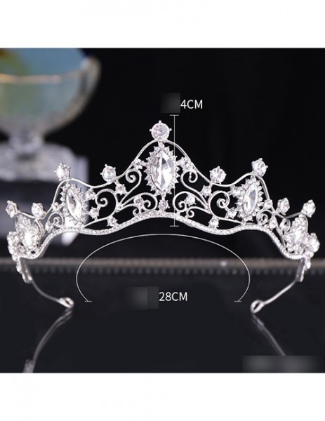 Диадема свадебная F39656