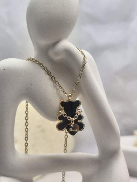 Романтичная цепочка с подвеской в виде медведя J10510CJJ