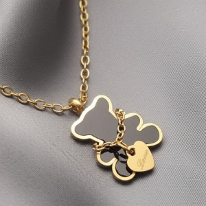 Романтичная цепочка с подвеской в виде медведя J10510CJJ