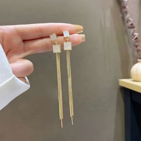 Серьги ювелирный сплав с серебряным гвоздиком J10421CJJ