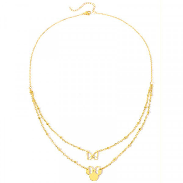 Колье из стали CJM03778