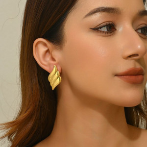 Серьги сталь CJT26436