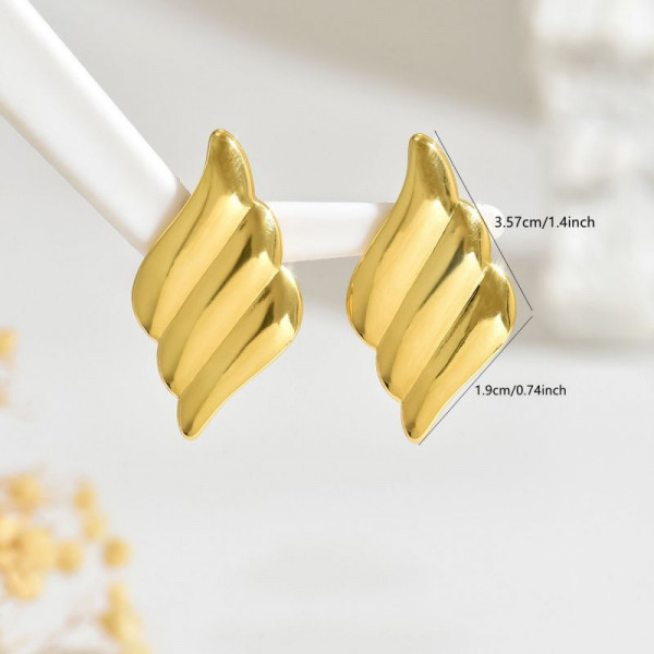 Серьги сталь CJT26436