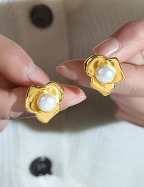 Серьги-гвоздики Z55063