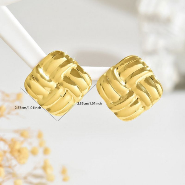 Серьги сталь CJT26557