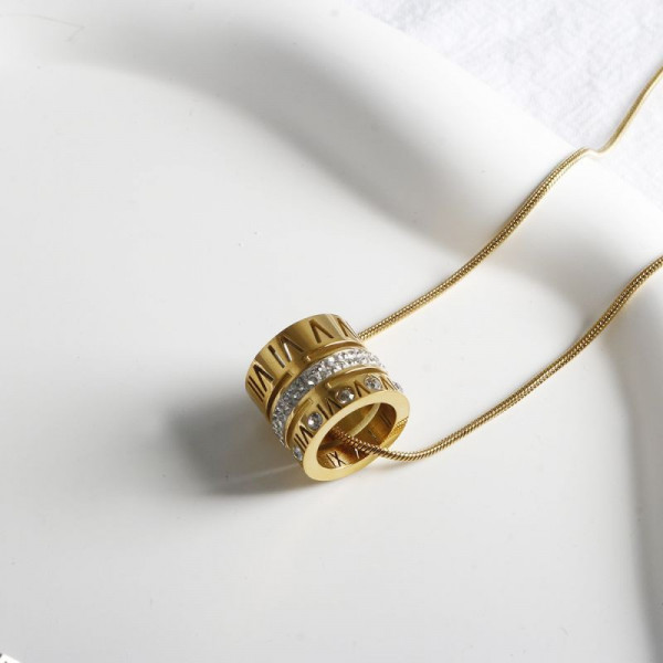 Колье из стали CJG65419