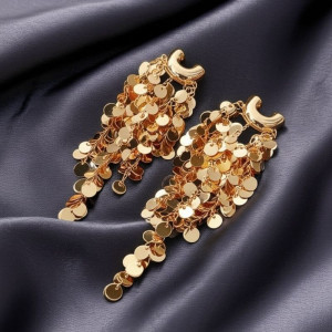 Серьги ювелирный сплав с серебряным гвоздиком J10423CJJ