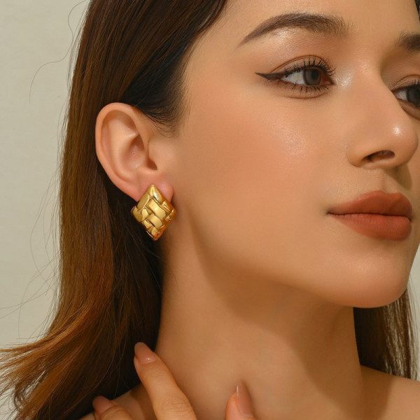 Серьги сталь CJT26582