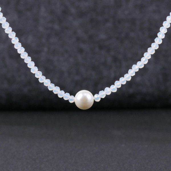 Колье из стали CJG62012