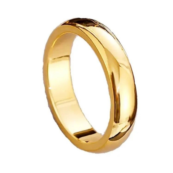 Классическое обручальное кольцо с золотистым напылением J10173CJJ