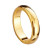 Кольцо стальное с напылением золотом обручальное J10173CJJ