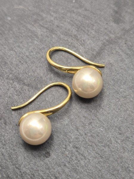 Серьги с жемчужиной на крючке J10345CJJ