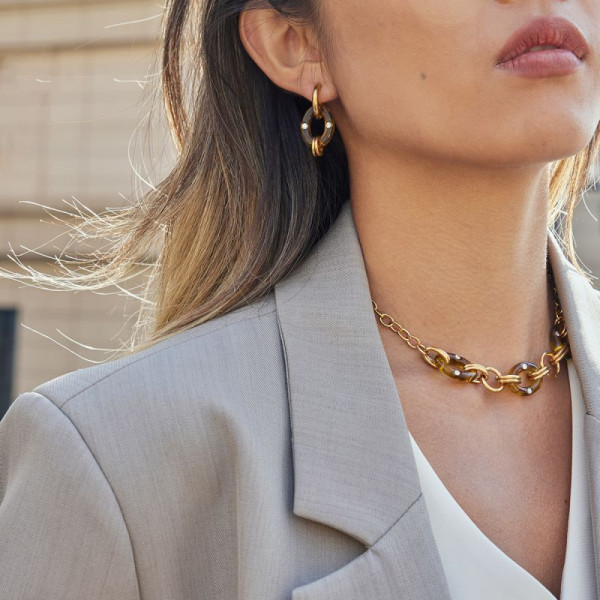 Серьги сталь CJT23157