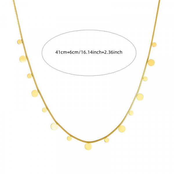 Колье из стали CJR62523