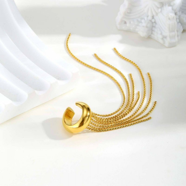 Серьги сталь CJQ18744