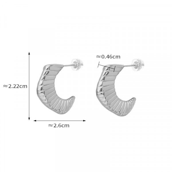 Серьги сталь CJC97379