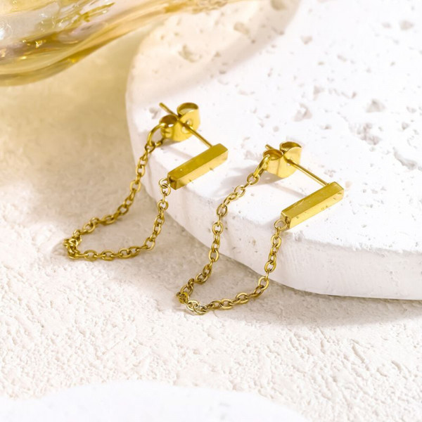 Серьги сталь CJH15095