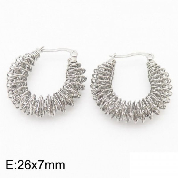 Серьги сталь CJC96990