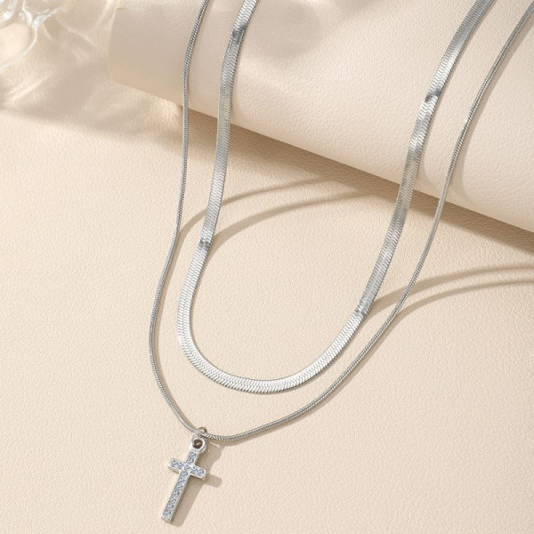 Колье из стали CJL77608