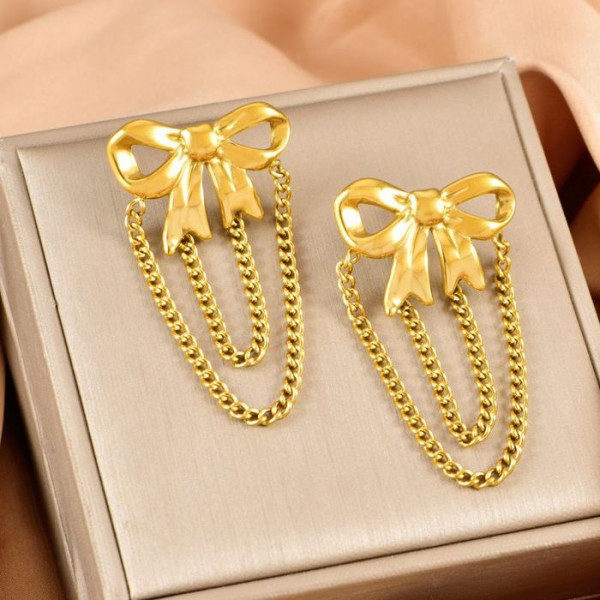 Серьги сталь CJL34032