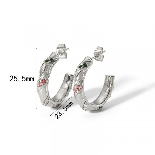 Серьги сталь CJC60003
