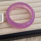 Браслет жесткий из декоративного полупрозрачного акрила CJM16111