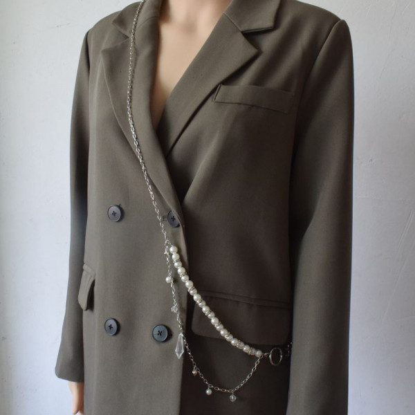 Многослойный жемчужный сотуар с каскадом цепей DNS11151CJJ