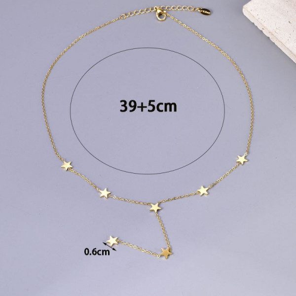 Колье из стали CJL14397