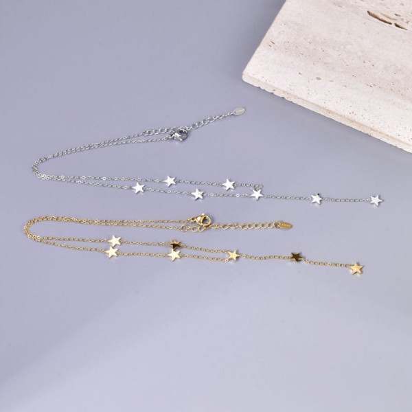 Колье из стали CJL14397