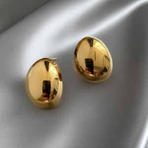 Серьги-пусеты Капли Gold 1J11914CJJ