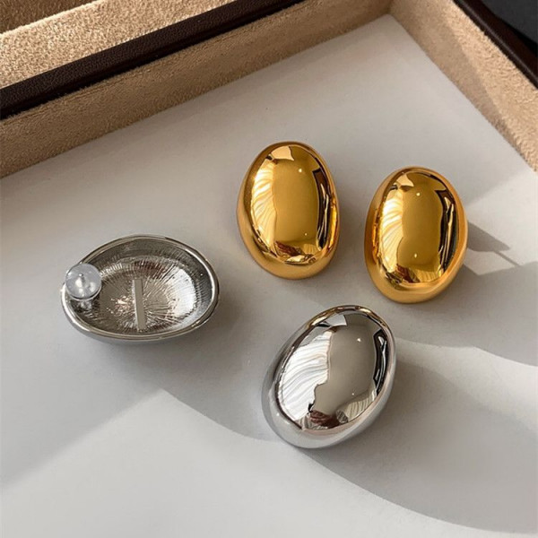 Серьги-пусеты Капли Gold 1J11914CJJ