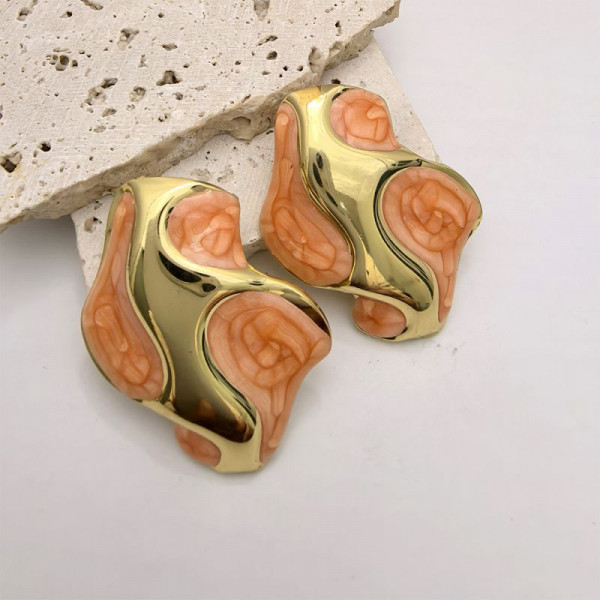 Серьги сталь CJL79221