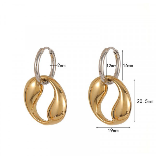 Серьги сталь CJR56102