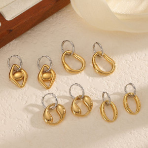 Серьги сталь CJR56102