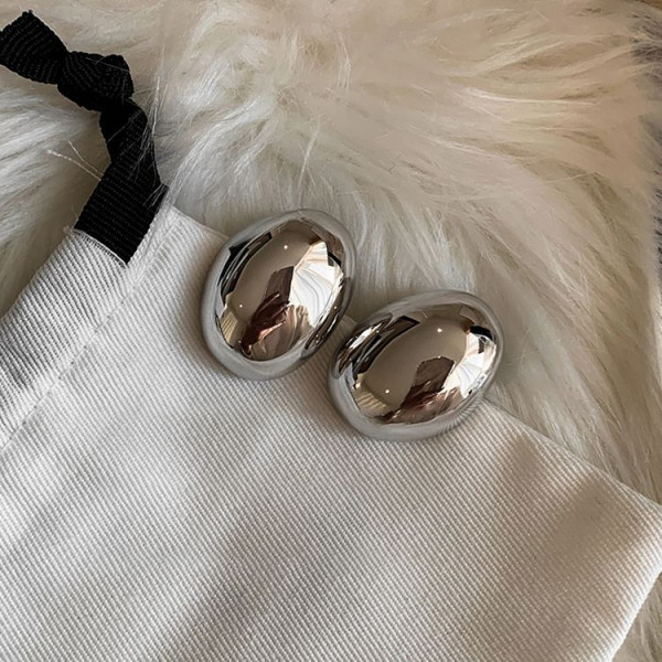 Серьги-гвоздики титановая сталь 1J11915CJJ